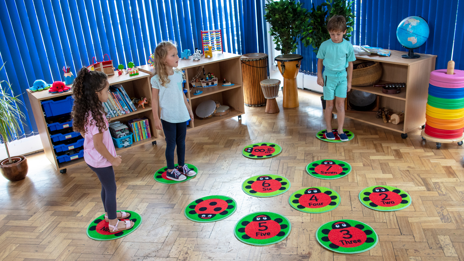 Back to Nature™ Counting Ladybird Outdoor Play™ Mats