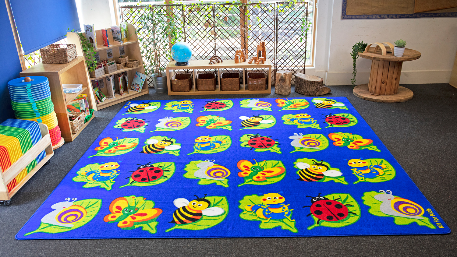 Back to Nature™ Square Bug Placement Carpet