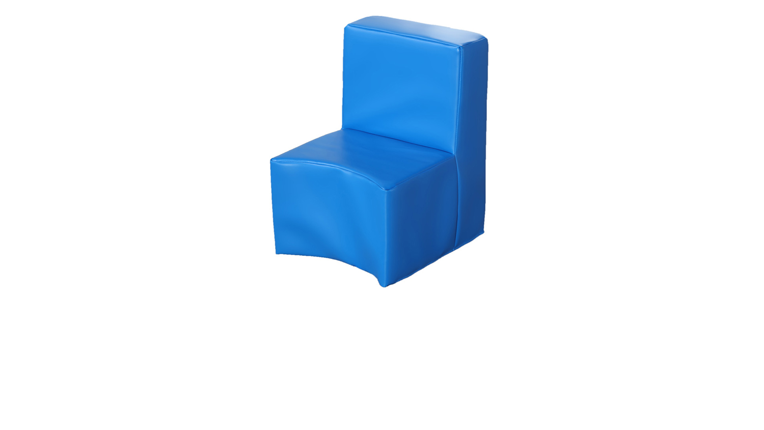 Rainbow™ Modular Unit Chair - Cornflower Blue